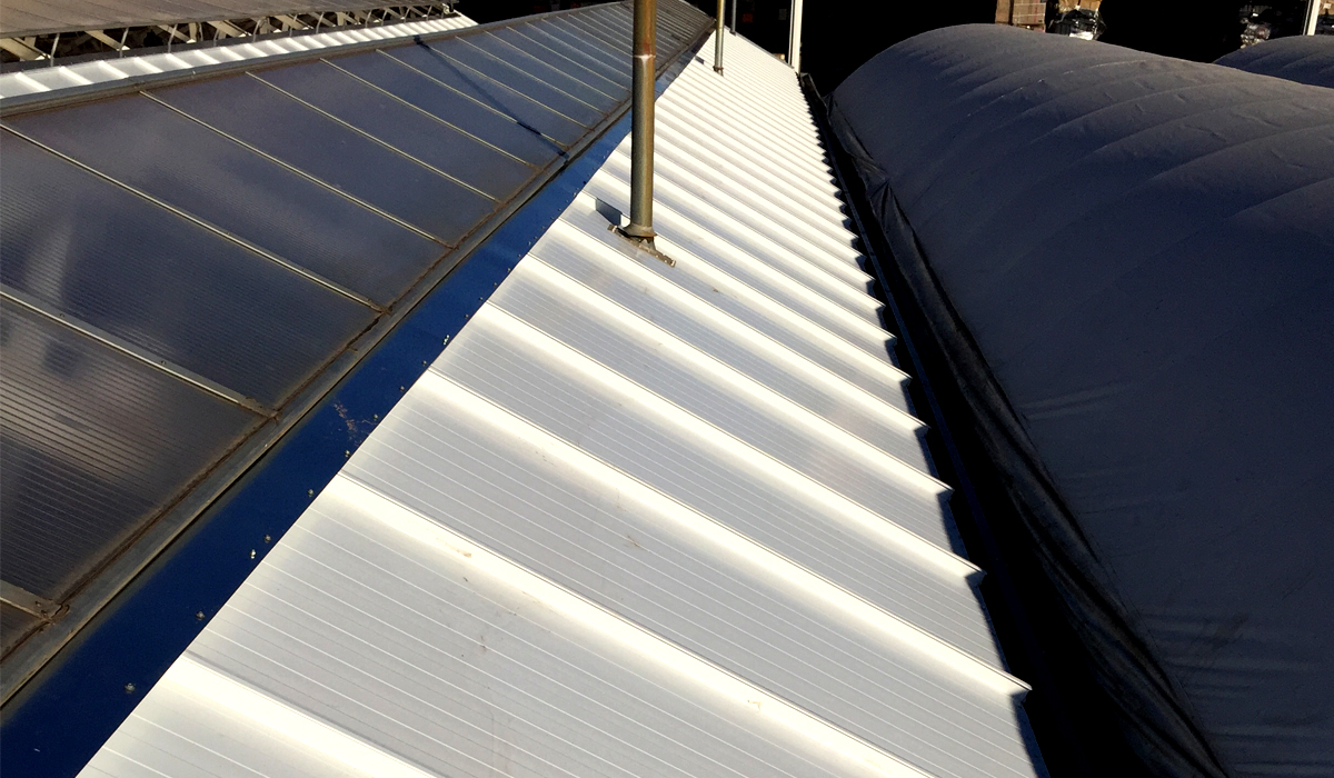 isoleren rl insulated metal roof panel atas